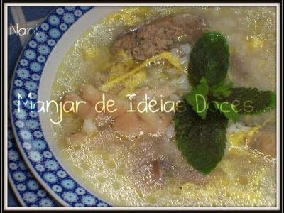 Canja De Galinha Receita Petitchef