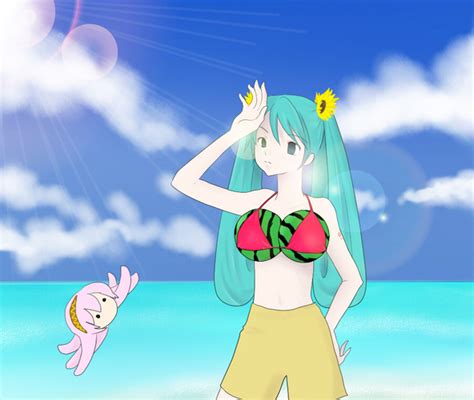 Piaproピアプロイラスト「夏」