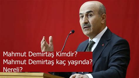 Yeni Emniyet Genel M D R Mahmut Demirta Kimdir Mahmut Demirta