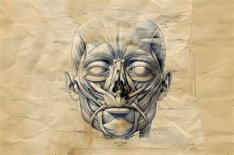 Disegno Anatomico In Stile Vintage Immagine Generata Dall Ia