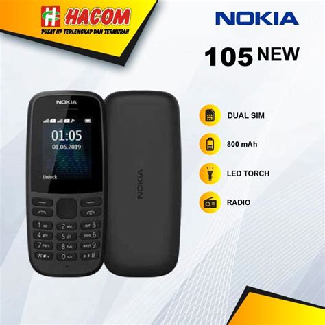 Nokia 105 2019 Garansi Resmi Tam Lazada Indonesia