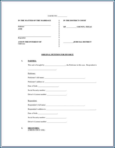 Free Printable Qdro Forms Texas Printable Templates