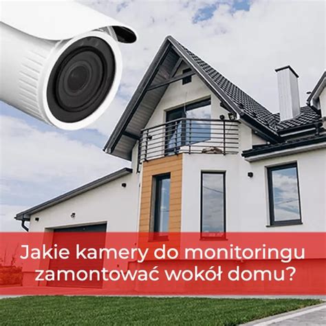 Monitoring Domu Na Zewn Trz Czarnych Kamer Ip Hikvision Ipcam B Mpx