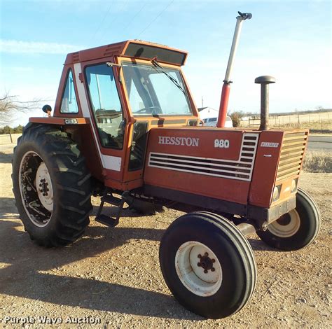 Hesston 980 Tractor In Stillwater Ok Item Da7513 Sold Purple Wave