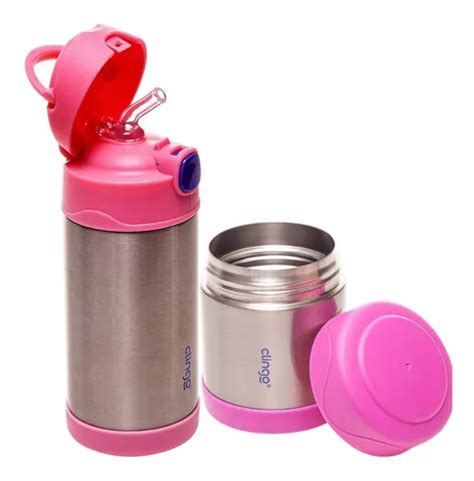 Garrafa Térmica Infantil Pote Térmico Inox Clingo Frete grátis