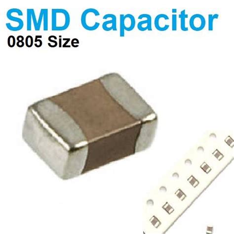 Smd Chip Ceramic Capacitor Size 0805 47nf UGE Electronics Egypt