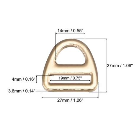 Adjuster Triangle With Bar Swivel Clip D Dee Rings Buckle Bed Bath And Beyond 36759249