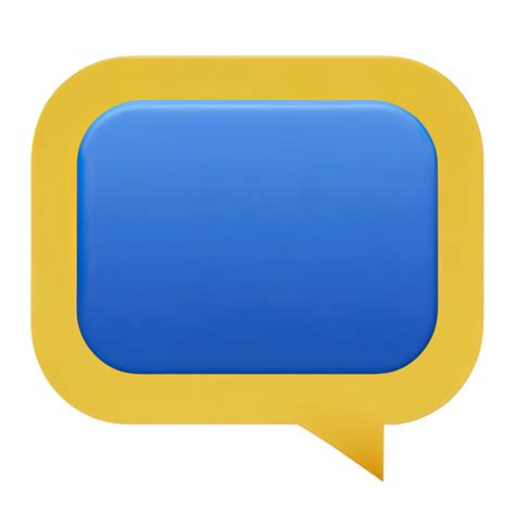 3d Speech Bubble Icons 26552467 Png