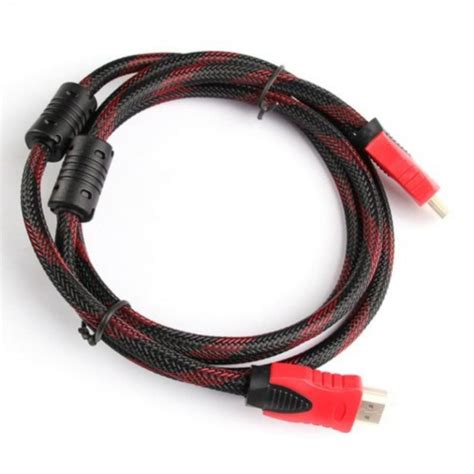 Jual Kabel HDMI Serat Jaring Merah 1 5M 3M 5M 10M 15M Shopee Indonesia