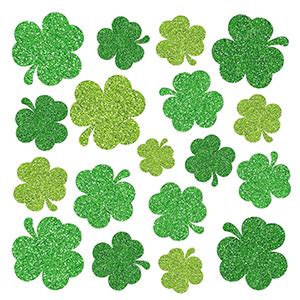 Amazon Cieovo 45 Pieces Irish Lucky Shamrock Cut Outs St Patrick