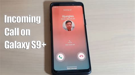 Galaxy S Incoming Call With Over The Horizon Ringtone Youtube