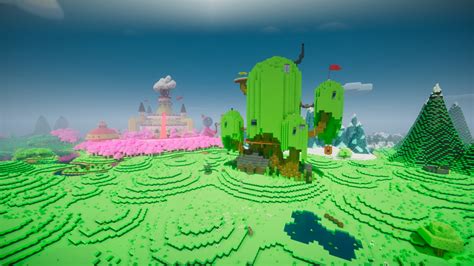 Adventure Time Minecraft Map