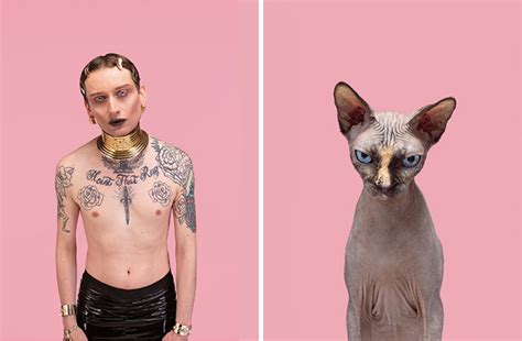 Cats And Their Human Doppelgangers By Photographer Gerrard Gethings