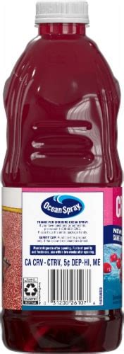 Ocean Spray Cran Raspberry Juice Drink 64 Fl Oz King Soopers