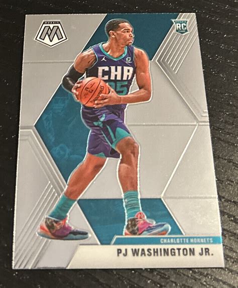 Panini Mosaic Pj Washington Jr Rookie Ebay