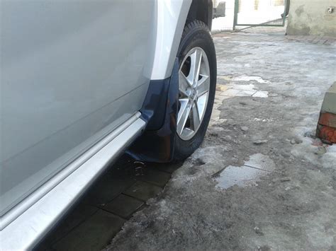 Широкие брызговики Дастер-Гард — Renault Duster (1G), 2 л, 2013 года ...
