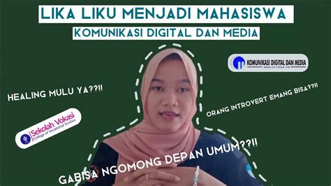 Orang Introvert Emang Bisa Masuk Prodi Komunikasi Digital Dan Media Sv Ipb University Youtube