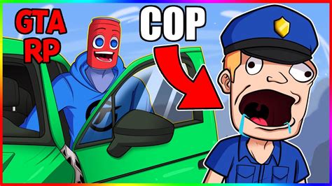 Stealing Cars In Front Of Salty Cops Gta Rp Trolling Youtube