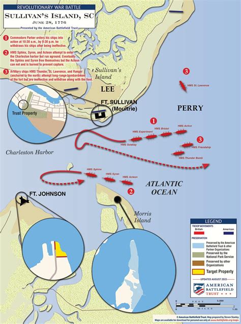 Sullivans Island June 28 1776 American Battlefield Trust