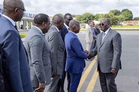 Arriv E Du Vice Pr Sident De La R Publique En Guin E Bissau Pour Les