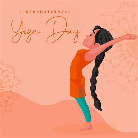 Premium Vector International Yoga Day Banner Design