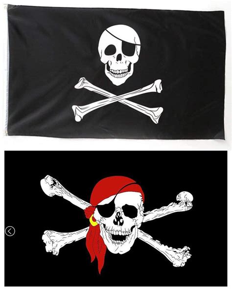 Famous Pirate Flags