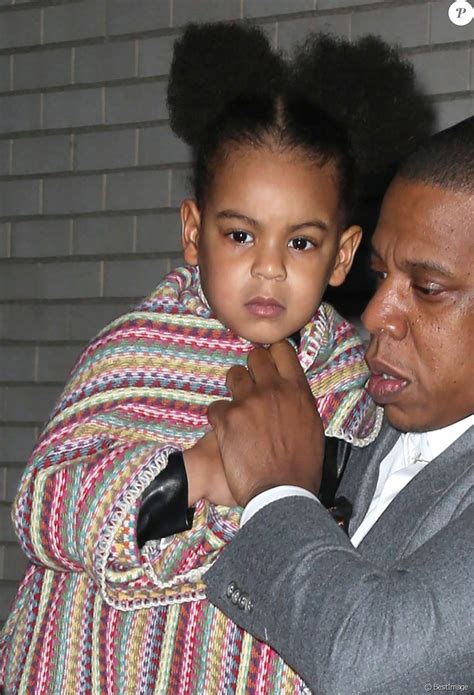 Blue Ivy La Fille De Beyonce Et Jay Z Le 07 12 2014 New York