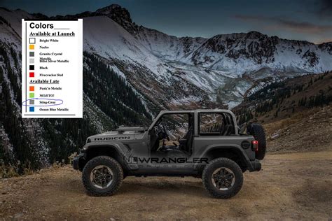 PHOTOSHOPPED Sting Gray Jeep Wrangler Forums JL JLU Rubicon