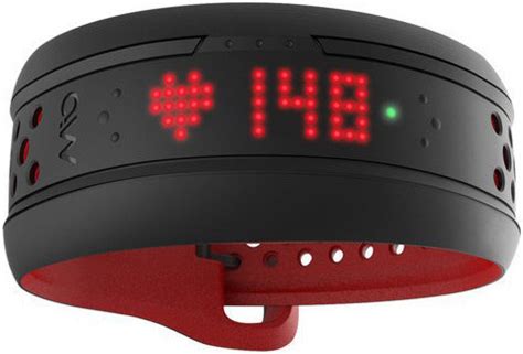 Kostarelos Gk Mio Fuse Heart Rate Activity Tracker Crimson