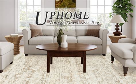 Amazon Uphome Alfombra Bohemia Para Sala De Estar De 8 X 10 Pies