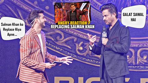 Live Anil Kapoor First Reaction On Replacing Salman Khan As Bigg Boss Ott S3 Host Youtube