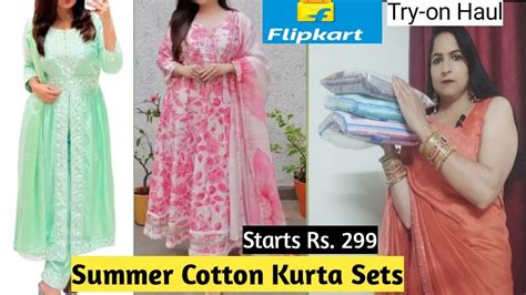 Flipkart Summer Kurtis Kurta Sets Haul STARTS RS 299 Flipkart Office