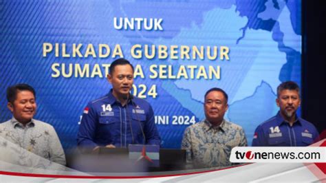 Partai Demokrat Resmi Usung Herman Deru Cik Ujang Di Pilgub Sumatera