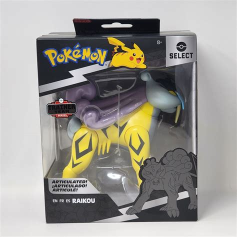 Jazwares Pokemon Select Trainer Team Series Figure Raikou New Sealed