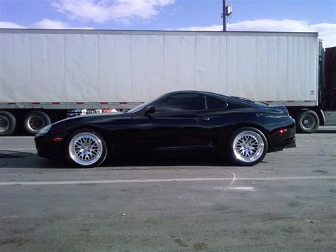 International Fast Cars: Toyota Supra Black