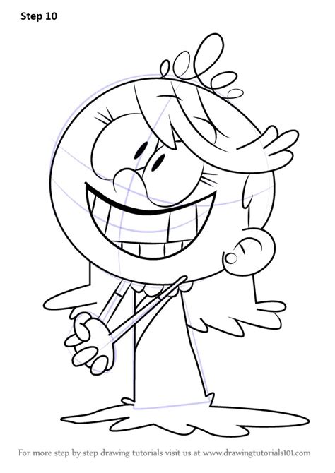 Learn How To Draw Lola Loud From The Loud House The Loud House Step By Step Drawing Tutorials