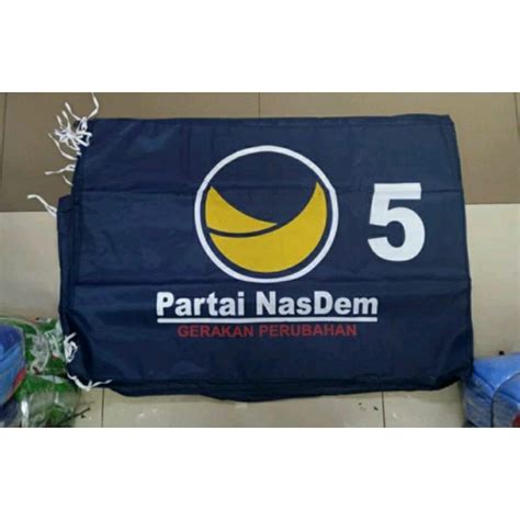 Jual Bendera Partai Nasdem X Per Pcs Shopee Indonesia