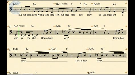 Seasons Of Love Chords - Sheet and Chords Collection