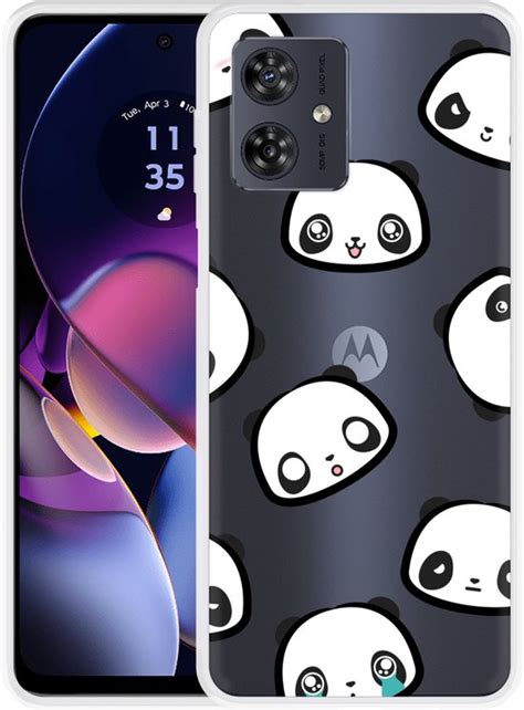 Cazy Hoesje Geschikt Voor Motorola Moto G G Panda Emotions Bol