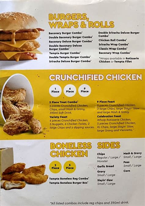 Chicken Treat Boulder menu, prices and opening hours - Hungry in Kal