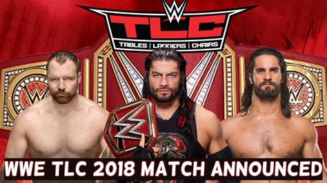 WWE TABLES LADDERS AND CHAIRS 2018 UNIVERSAL CHAMPIONSHIP MATCH