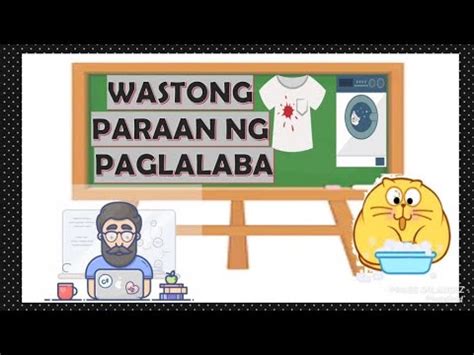 EPP 5 TLE 5 HE Week 2 MELC WASTONG PARAAN NG PAGLALABA YouTube