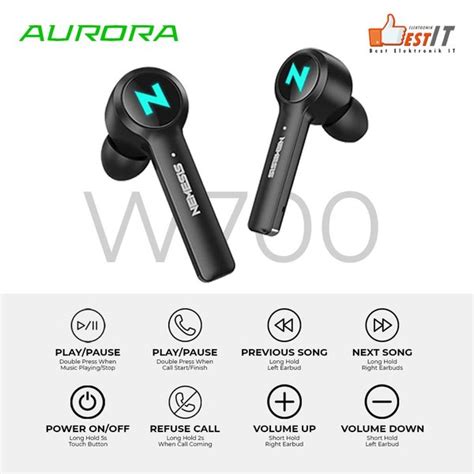 Jual Tws Earphone Gaming Nyk Nemesis W Aurora Di Lapak Best