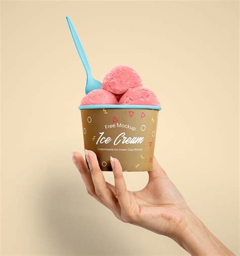 Free Ice Cream Cup Mockup Css Author