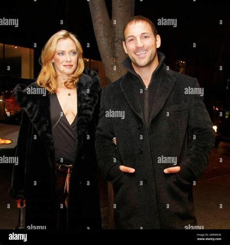 The L Word Actress Kristanna Loken And Her Fiancee Noah Danby Arrive At The New York