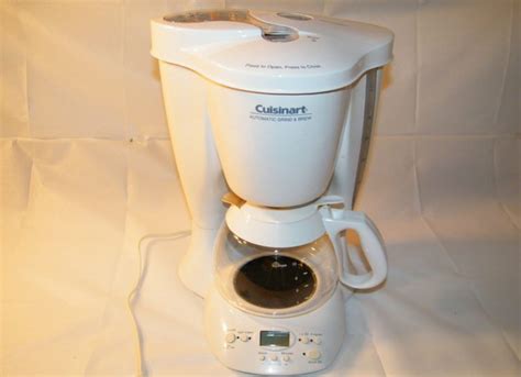 Cuisinart Coffee Maker Automatic Grind And Brew Instructions For Daily Use