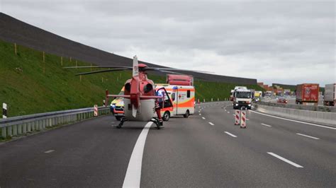 A6 Schwerer Unfall Bei Bad Rappenau Vollsperrung