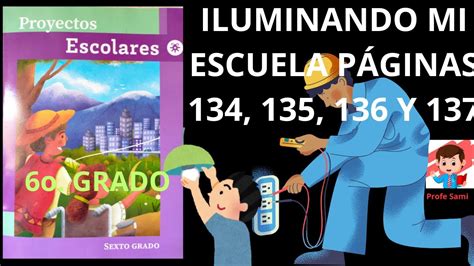 Proyectos Escolares Sexto Grado Paginas Y Tema