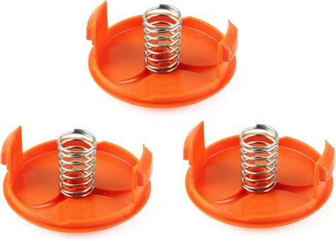 QOXEZY 1 2 5 Pcs Spool Cap For Black Decker Grass Trimmer BESTA525