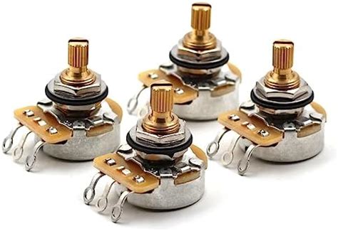 Amazon CTS 500K Push Pull Short Shaft Audio Taper Potentiometers